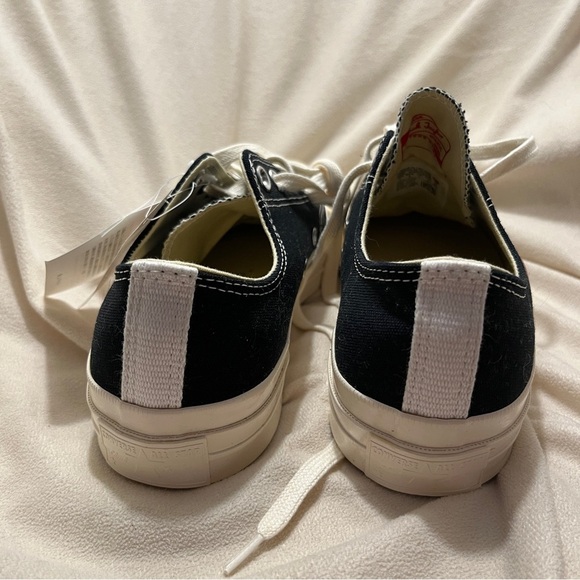 Comme Des Garcons Play Chuck 70 Low-Top Sneakers Size Womens 9 NWT - Picture 8 of 11